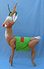 Annalee 36" Reindeer with Closed Eyes & Red Nose - Near Mint / Excellent - 670074x