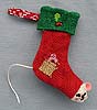 Annalee 6" Rustic Yuletide Stocking Ornament 2016 - Mint - 700116