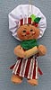 Annalee 4" Gingerbread Chef Ornament with Rolling Pin 2016 - Mint - 700616
