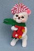 Annalee 3" Engineer Mouse with Train Ornament 2013 - Mint - 700813
