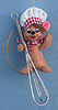 Annalee 3" Chef Mouse on Wisk Ornament 2014 - Near Mint - 700914