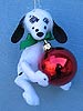 Annalee 4" Trim A Tree Dalmation Puppy Dog Ornament - Mint - 701008