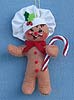 Annalee 5" Gingerbread Chef with Candycane Ornament 2014 - Near Mint - 701014
