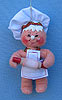Annalee 4" Gingerbread Man with Rolling Pin Ornament - Mint - 701108