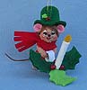 Annalee 3" Candle Mouse Ornament 2015 - Mint - 701115