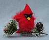 Annalee 4" Christmas Cardinal Ornament - Mint - 701210