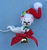 Annalee 3" Ring in the Season Mouse Ornament 2014 - Mint / Near Mint - 701214