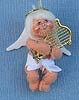 Annalee 3" Musical Angel with Harp Ornament 2014 - Mint - 701314