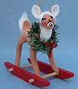 Annalee 4" Rocking Reindeer Fawn Ornament - Mint - 701411