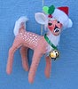 Annalee 4" Christmas Fawn Ornament - Mint - 701808