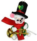 Annalee 3" Music Mouse Ornament 2021 - Mint - 710121