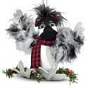 Annalee 4" Winter Woods Chickadee Ornament 2021 - Mint - 710521