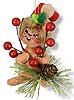 Annalee 3" Rustic Pine Chipmunk Ornament 2019 - Mint - 710819