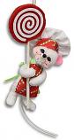 Annalee 3" Holiday Sweets Chef Mouse Ornament 2023 - Mint - 710823