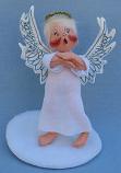 Annalee 7" Angel with Blonde Hair - Ooh Mouth - Mint / Near Mint - 710893ooh