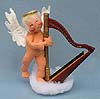Annalee 7" Angel Playing Harp - Mint - 711195ox