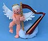 Annalee 7" Angel Playing Harp - Mint / Near Mint - 711195