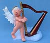 Annalee 7" Angel Playing Harp - Mint / Near Mint - 711195xx