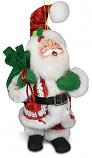 Annalee 5" Crimson Crush Santa Ornament 2022 - Mint - 711222