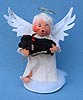 Annalee 8" Naughty Angel with Lamb - Mint - 711504ooh