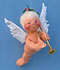Annalee 12" Flying Angel with Instrument - Mint - 716287ox