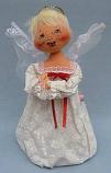 Annalee 12" Tree Top Angel in White - Excellent - 716591a Annalee 12" Tree Top Angel in White - Excellent - 716591a