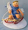 Annalee 7" Angel on Sled on Cloud - Mint - 716890tong