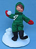 Annalee 7" Snowball Fight Kid - Mint - 723396