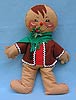 Annalee 18" Gingerbread Boy with Brown Jacket - Excellent - 730083a