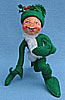 Annalee 5" Green Christmas Elf - Mint - 734402tong