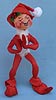 Annalee 10" Red Christmas Elf - Near Mint - 735788xo