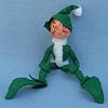 Annalee 10" Green Christmas Elf - Mint - 735888ox