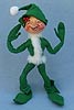 Annalee 10" Green Christmas Elf - Mint - 735886xo