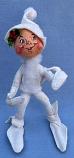 Annalee 10" White Christmas Elf - Near Mint - 735988ox
