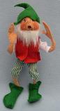 Annalee 10" Tinsel the Elf Yelling - Mint / Near Mint - 736591yell