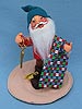 Annalee 5" Ungnome Tailor with Plaid Fabric & Scissors - Mint - 736898