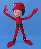 Annalee 9" Red Jinglebell Elf - Mint / Near Mint - 738206