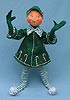 Annalee 14" Green Candycane Elf - Mint - 739206