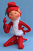 Annalee 14" Red Christmas Elf - Mint - 739702ox