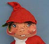 Annalee 30" Christmas Elf Red - Excellent - Signed - 745088s