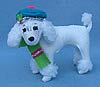 Annalee 4" Winter Whimsy Poodle - Mint - 750412