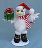 Annalee 8" Snowbird Holding Gift 2014 - Mint - 750614