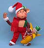 Annalee 12" Merry Christmas Monkey - Mint - 750808