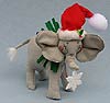 Annalee 7" Snowflake Elephant 2016 - Mint - 750816