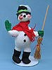 Annalee 12" Snowman - Mint - 751092