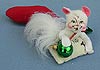Annalee 4" Christmas Catnip Craze Kitty - Mint - 751609a