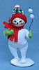 Annalee 7" Toasting Treats Snowman with Marshmallows - Near Mint / Excellent - 751700