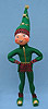 Annalee 18" Green Harlequin Elf - Mint - 751707