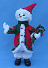 Annalee 9" Mrs Holly Snow Woman - Mint - 754805