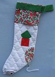 Annalee 22" Christmas Stocking - Excellent - 755082xx